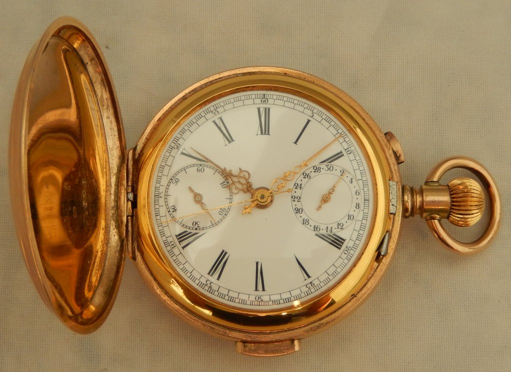 Chronograph Repeater Pocket Watch 